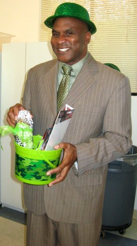 Celebrating our Youth Pastor's bday.